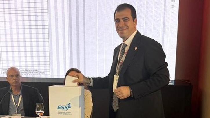 GSB Okul Sporları Daire Başkanı İlhan Demir, ESSF Yönetim Kurulu'na seçildi