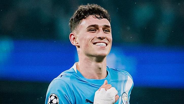 Şampiyonlar Ligi'nde haftanın oyuncusu Phil Foden oldu