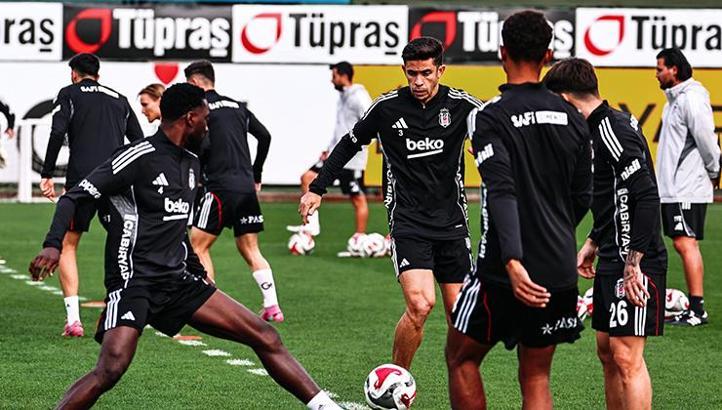 Beşiktaş'ta Antalyaspor maçına hazır