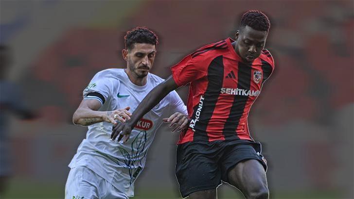 4 gollü maçta kazanan çıkmadı! Gaziantep FK - Çaykur Rizespor maçı sonucu: 2-2