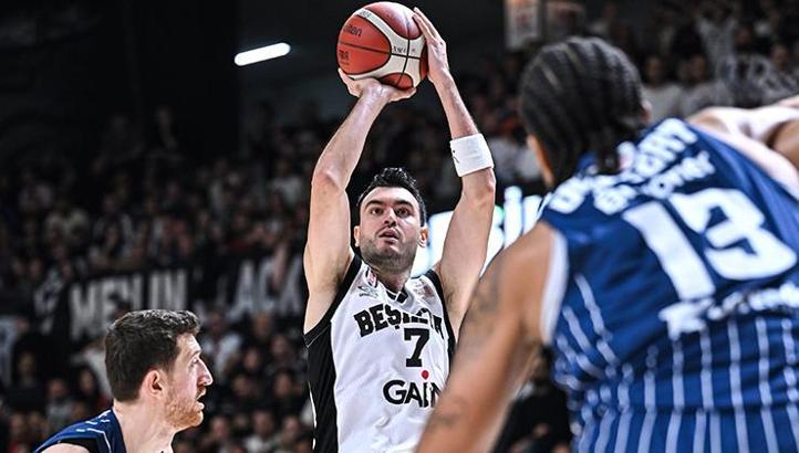 Namağlup lider Beşiktaş Gain! (ÖZET) Beşiktaş Gain-Anadolu Efes maç sonucı: 78-69