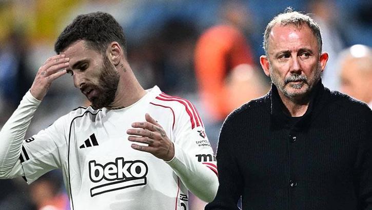 Beşiktaş'ta Rafa Silva krizi! 'Sergen Yalçın varsa ben yokum' iddiası...