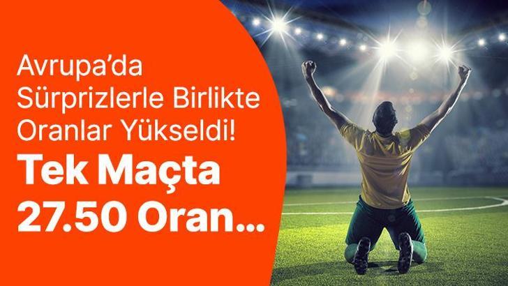 Arsenal uzatmalarda yediği golle berabere kalınca 27.50 oran geldi! Süper Lig ve Avrupa’da sürpriz sonuçlar yüksek kazandırdı. İşte geride bıraktığımız haftanın tutan en yüksek oranları…