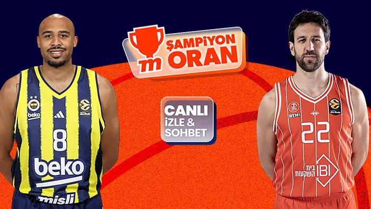Fenerbahçe, EuroLeague'de Hapoel Tel Aviv'i Almanya'da ağırlıyor! Maçın heyecanı canlı yayın, canlı sohbet ve Şampiyon Oranlar ile Misli'de