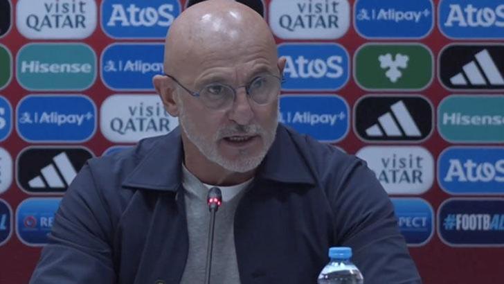 İspanya'nın hocası De La Fuente'den 7-0 ihtimali için temkinli sözler