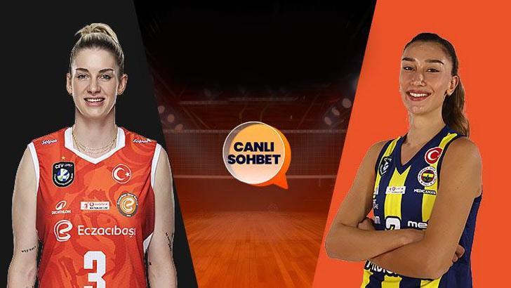Sultanlar Ligi'nde Eczacıbaşı ile Fenerbahçe karşılaşıyor! Maçın heyecanı Canlı Sohbet ile Misli'de