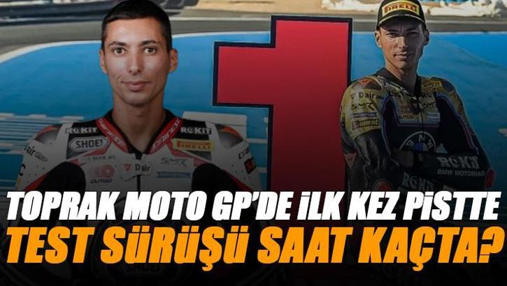 Toprak Razgatlıoğlu MOTO GP test sürüşü ne zaman, saat kaçta, hangi kanalda canlı yayınlanacak? (Topak Razgatlıoğlu Moto GP'de ilk kez pistte)
