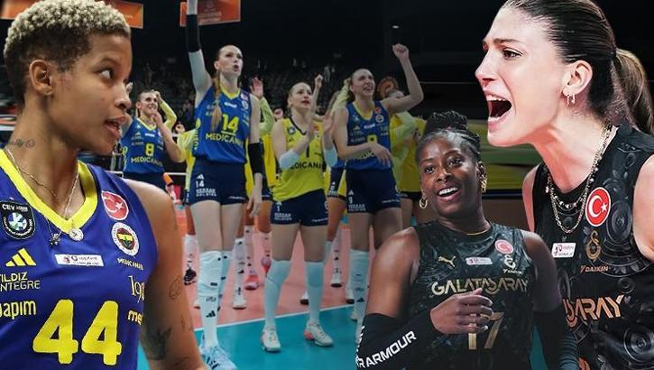 Sultanlar Ligi'nde derbi vakti: Fenerbahçe Medicana-Galatasaray Daikin
