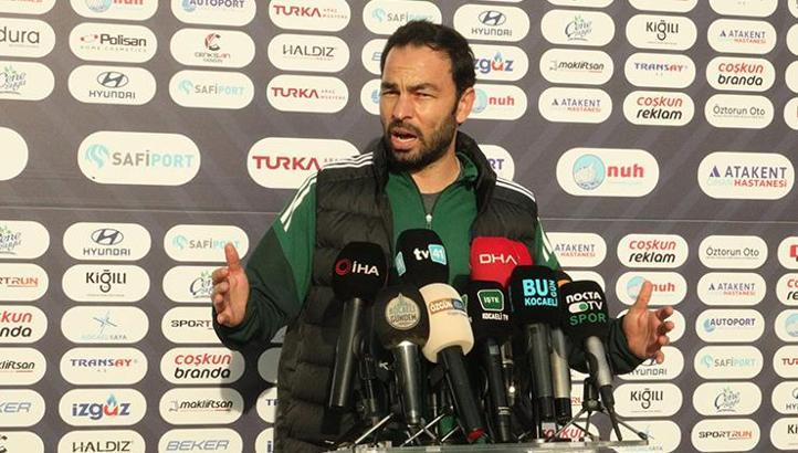 Kocaelispor Teknik Direktörü Selçuk İnan: Zaman zaman ödemeler olmuyor