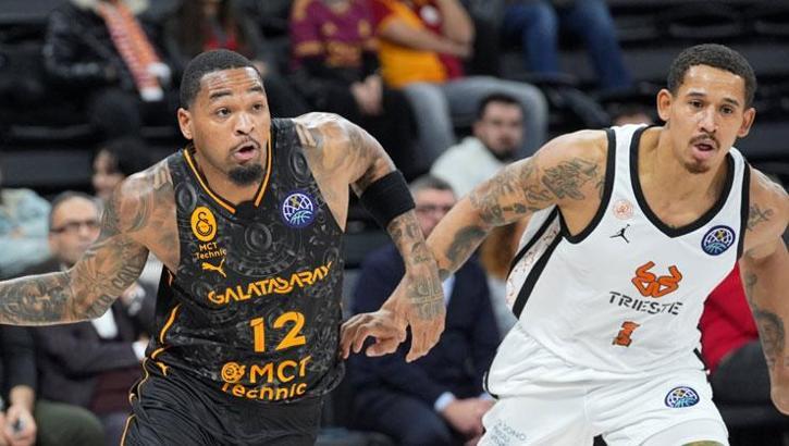 Galatasaray evinde Pallacanestro Trieste'ye mağlup oldu