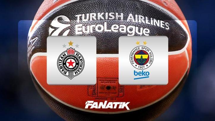 Partizan-Fenerbahçe Beko maçı ne zaman, saat kaçta, hangi kanalda canlı yayınlanacak? (EuroLeague)