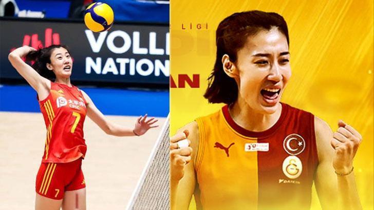 Galatasaray Daikin Çinli Dünya şampiyonu Wang Yuanyuan'ı kadrosuna kattı
