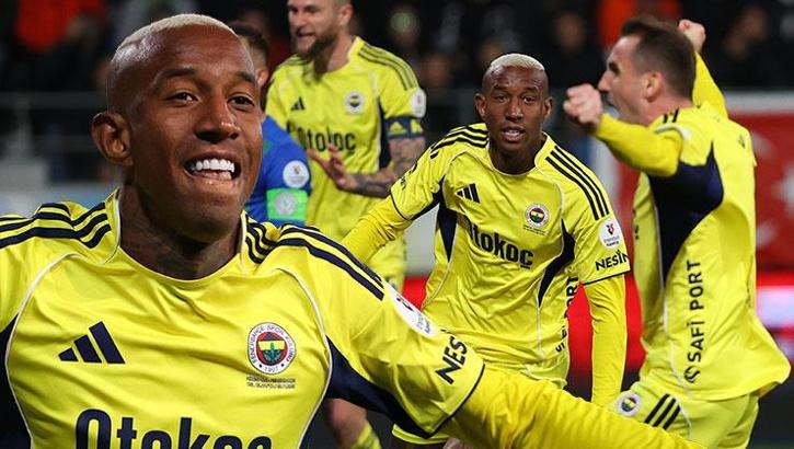 Fenerbahçe'nin yıldızı Anderson Talisca yine sahnede! 2 dakikada ağları sarstı
