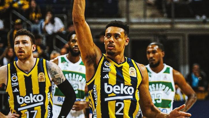 Fenerbahçe Beko'dan Bursaspor'a sekiz sayı fark