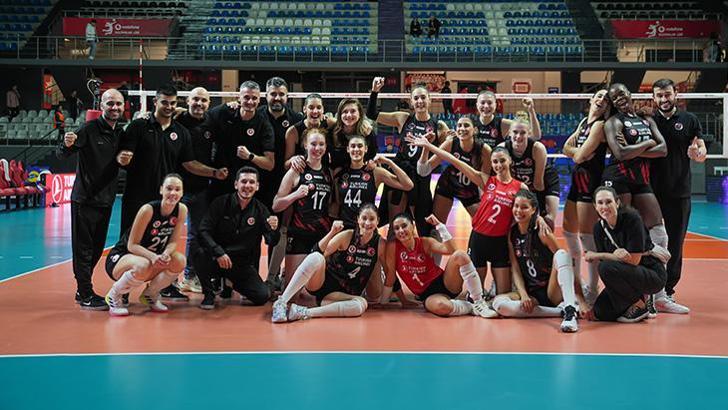 Türk Hava Yolları, CEV Kupası 16’lı finaller turu ilk maçında evinde galip