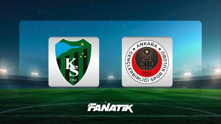 Kocaelispor-Gençlerbirliği maçı ne zaman, hangi kanalda, saat kaçta? (Muhtemel 11'ler)
