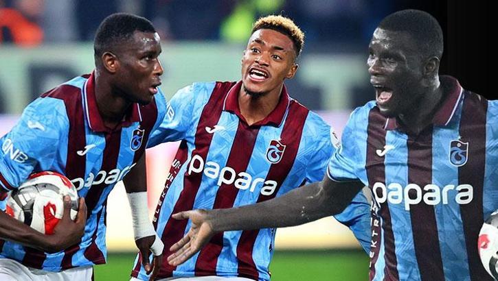 Trabzonspor'un yıldızı Paul Onuachu yine sahneye çıktı! İnanılmaz istatistiğini sürdürdü
