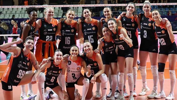 Eczacıbaşı Türk Hava Yolları deplasmanından galibiyetle döndü