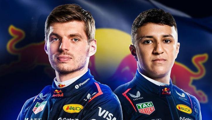 Red Bull'da gelecek sezonun pilot ikilisi açıklandı