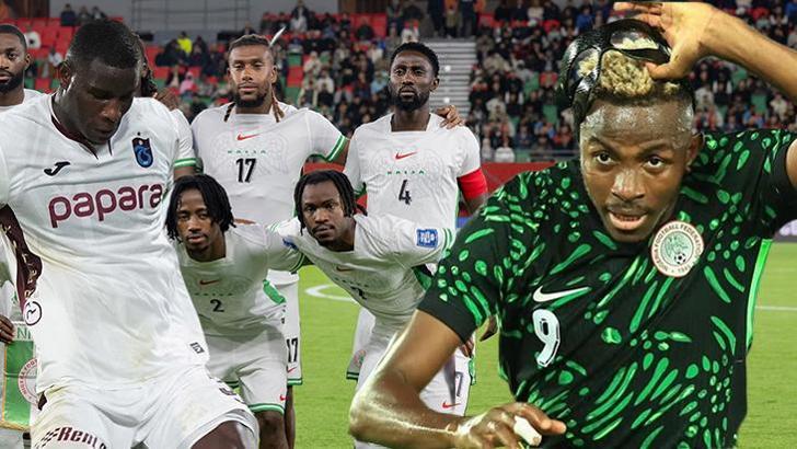 Osimhen, Onuachu ve Ndidi'den Süper Lig'e Afrika Uluslar Kupası arası