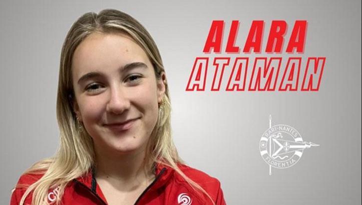 Galatasaray'ın genç yıldızı Alara Ataman İtalya'ya transfer oldu