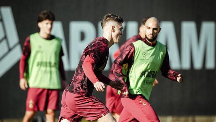 Galatasaray, Monaco maçı hazırlıklarına başladı
