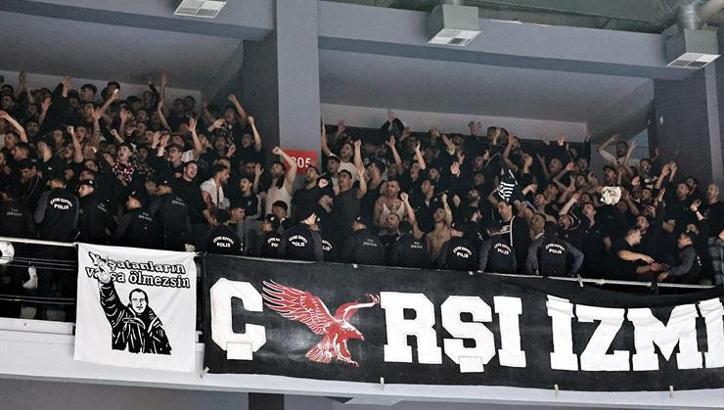 Göztepe-Beşiktaş maçı öncesi olaylar çıktı