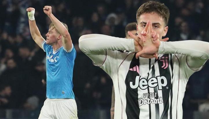 Kenan Yildiz's goal was not enough for Juventus! Napoli vs Juventus match result: 2-1