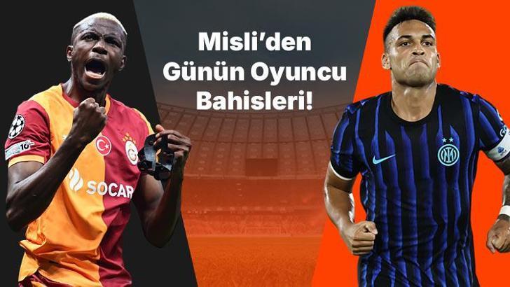 Şampiyonlar Ligi golcüsü Osimhen! Inter’de Martinez attığı gollerle takımını sırtlıyor… İşte Misli’den günün oyuncu bahisleri