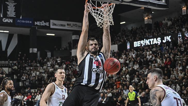Kartal evinde çok uzattı! Beşiktaş GAİN - Lietkabelis maç sonucu 94-85