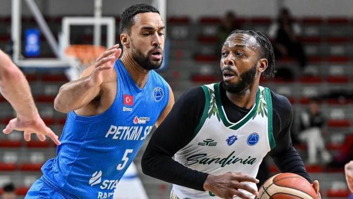 Aliağa Petkimspor'dan İtalya deplasman zaferi... Dinamo Sassari - Aliağa Petkimspor maç sonucu 72-76