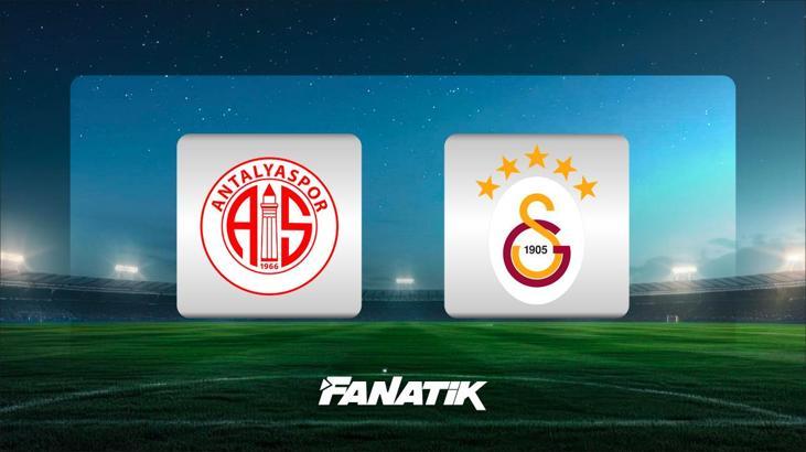 Antalyaspor - Galatasaray maçı ne zaman, saat kaçta ve hangi kanalda? (Muhtemel ilk 11'ler)
