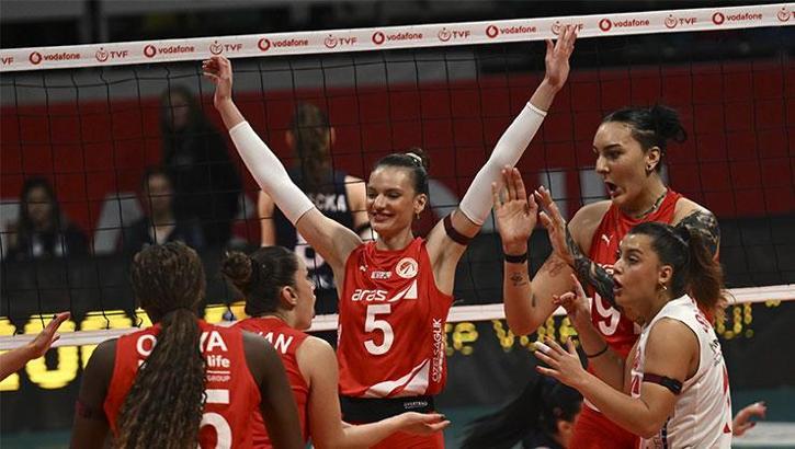 Aras Kargo deplasmanda rahat kazandı