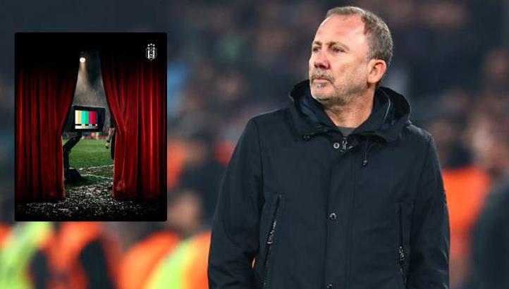 Beşiktaş'tan Trabzonspor maçı sonrasında olay paylaşım! Tiyatro göndermesi