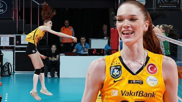 VakıfBank kaldığı yerden devam ediyor! Marina Markova bir kez daha şov yaptı