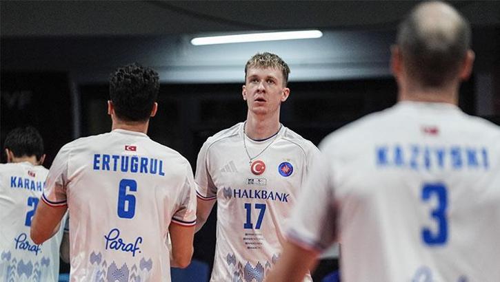 Halkbank evinde set vermeden kazandı