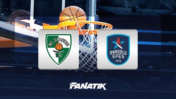 Zalgiris- Anadolu Efes maçı ne zaman, saat kaçta, hangi kanalda canlı yayınlanacak? (EuroLeague)