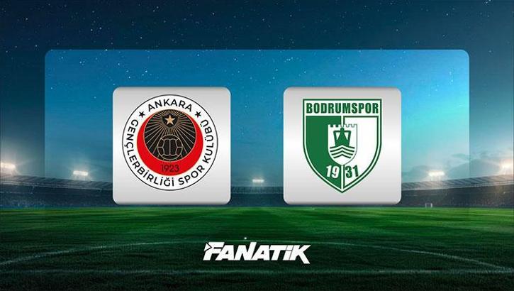 Gençlerbirliği - Bodrum FK maçı ne zaman, saat kaçta, hangi kanalda? (Ziraat Türkiye Kupası)