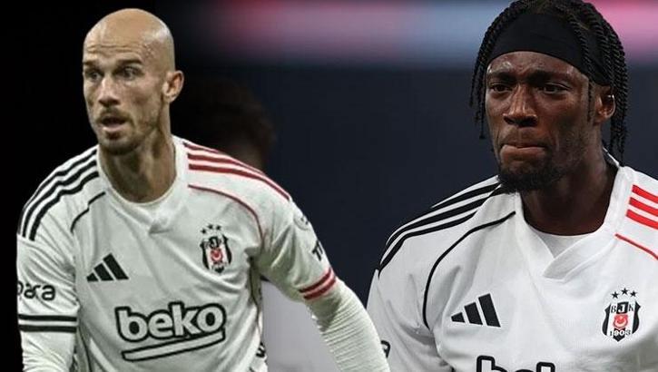 Beşiktaş'ta Rizespor maçı öncesi gözler Abraham ve Cerny’de!