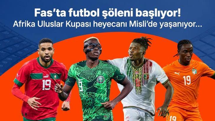 Fas’ta futbol şöleni başlıyor! Afrika Uluslar Kupası heyecanı Misli’de yaşanıyor…