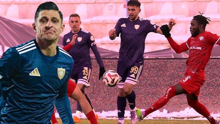 Erzurum 1 attı, 3 aldı... Erzurumspor FK - Çorum FK maç sonucu 1-0