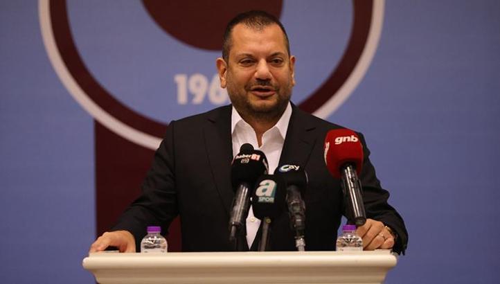Trabzonspor Başkanı Ertuğrul Doğan'dan transfer açıklaması!
