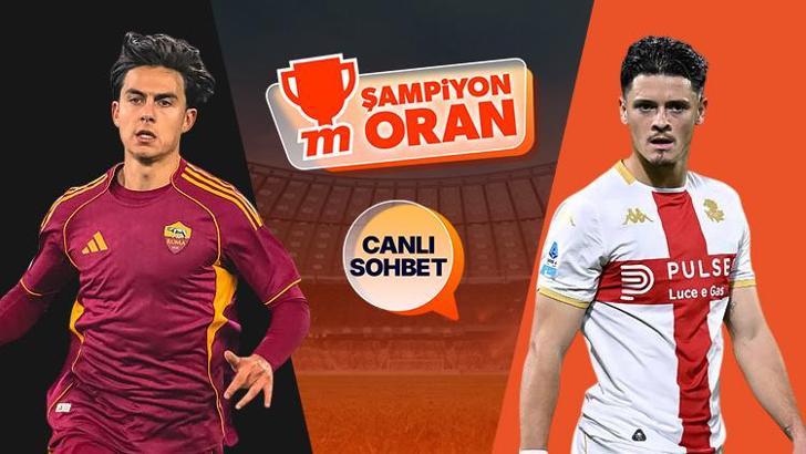 Roma'nın konuğu Genoa! Maçın heyecanı canlı sohbet ve Şampiyon Oranlar ile Misli'de
