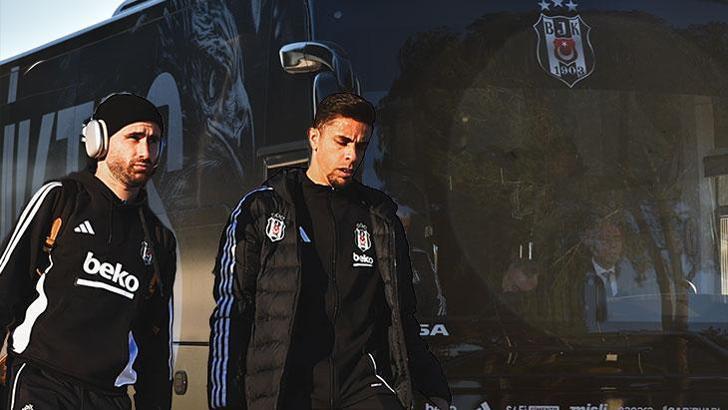 Beşiktaş kafilesi Antalya'da; 25 kişilik kamp kadrosunda Rafa Silva da yer aldı
