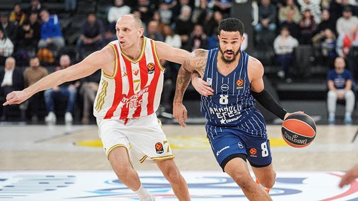 Anadolu Efes'ten 2026'ya kabus gibi başlangıç! Anadolu Efes - Kızıl Yıldız maç sonucu 65-87