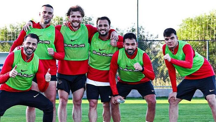 Çorum FK'nin ikinci yarı hazırlık kampı Antalya'da sürüyor