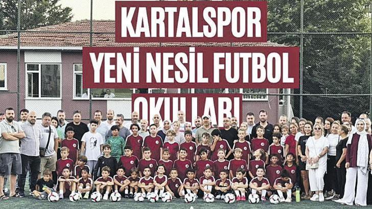 Yeni nesil altyapı: Kartalspor'dan Türk futboluna armağan