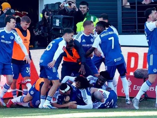 A fairy tale in the FA Cup! League 6 side Macclesfield knock out Premier League giants