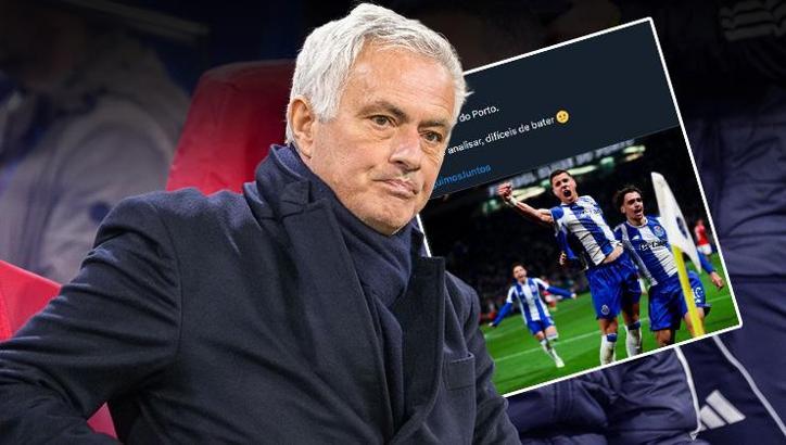 Porto's social media post to Mourinho! Benfica can't get out of Dragao