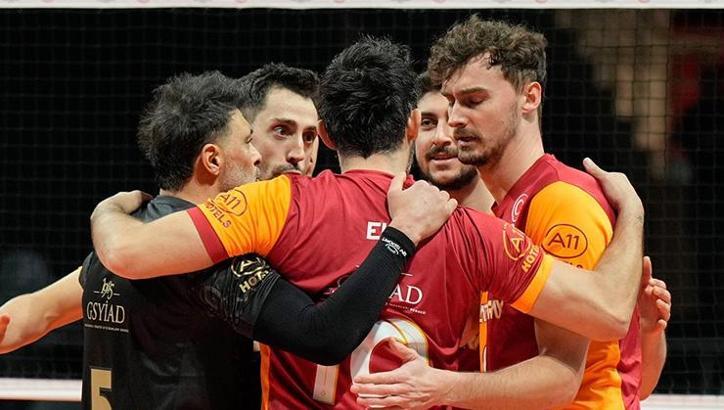 Galatasaray, Halkabank'ı set vermeden devirdi